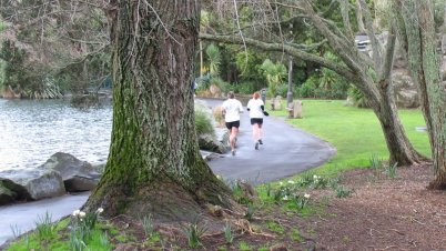 Students Orienteering during Get2Go Challenge